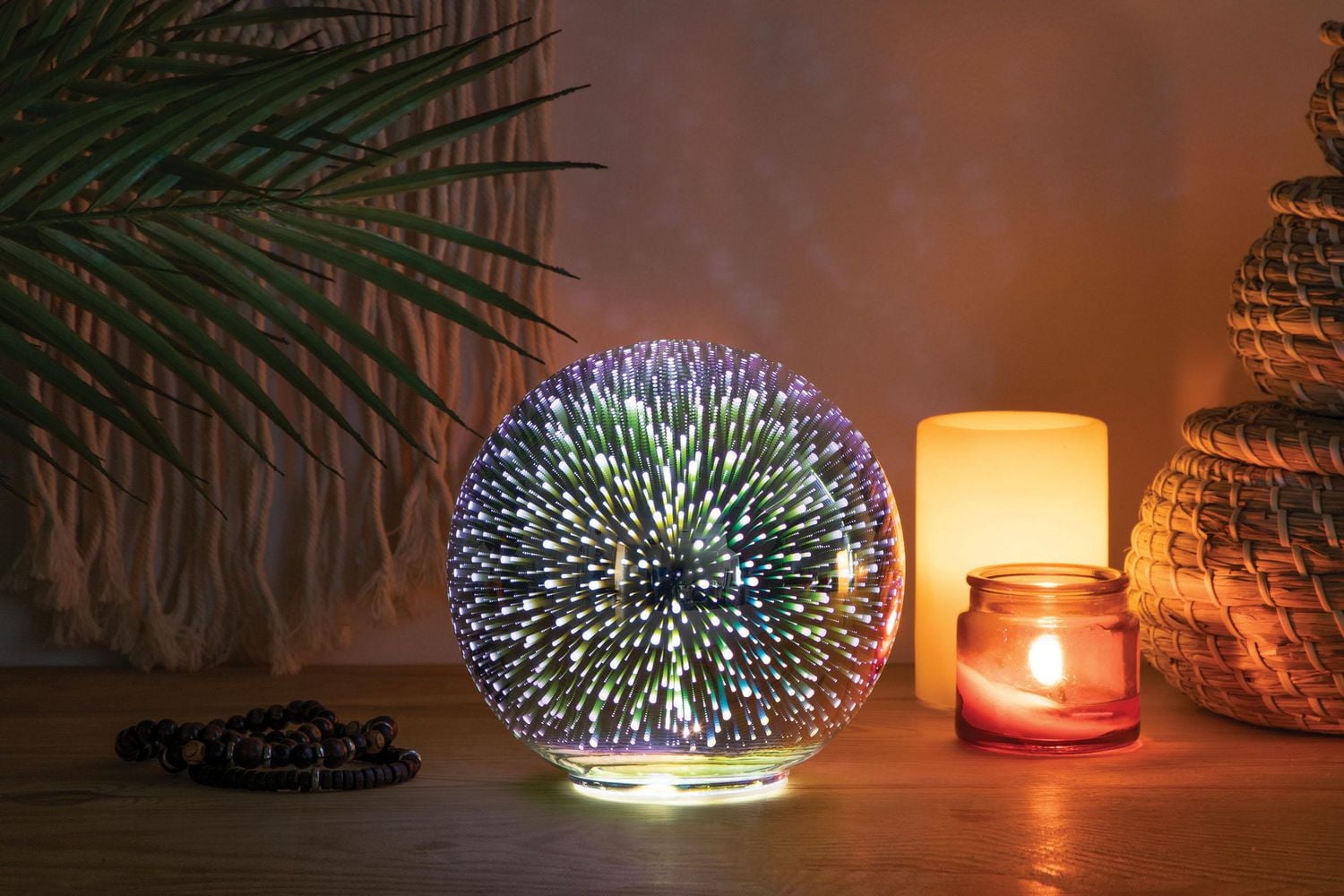 Merky Galaxy Globe Lamp, Galaxy Globe LED Mood Lamp