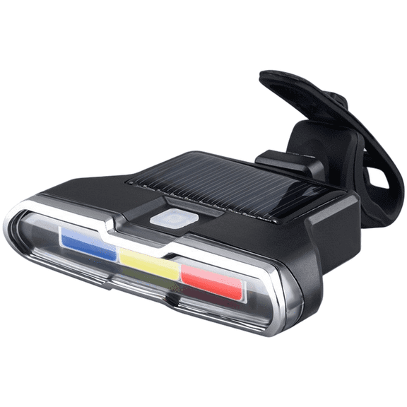 Wireless Remote Solar Bike Turn Signal Tail Light For Cycling Safety At Night