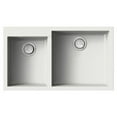 thumbnail image 2 of Transolid 33'' x 19'' Double Basin Undermount Kitchen Sink, 2 of 5
