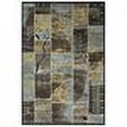 thumbnail image 2 of Momeni Rugs VOGUEVG-01BLU80B0 Vogue Collecion, 100% Viscose Transitional Area Rug, 8' x 11', Blue, 2 of 2