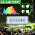 thumbnail image 5 of 3-Pack Seed Starter Tray with Grow Light And Heat Mat, 36 Extra Large Cells Seed Starter Kit with Adjustable Humidity Dome And Base, Germination Kit for Seed Growing Plant Propagation, 5 of 7