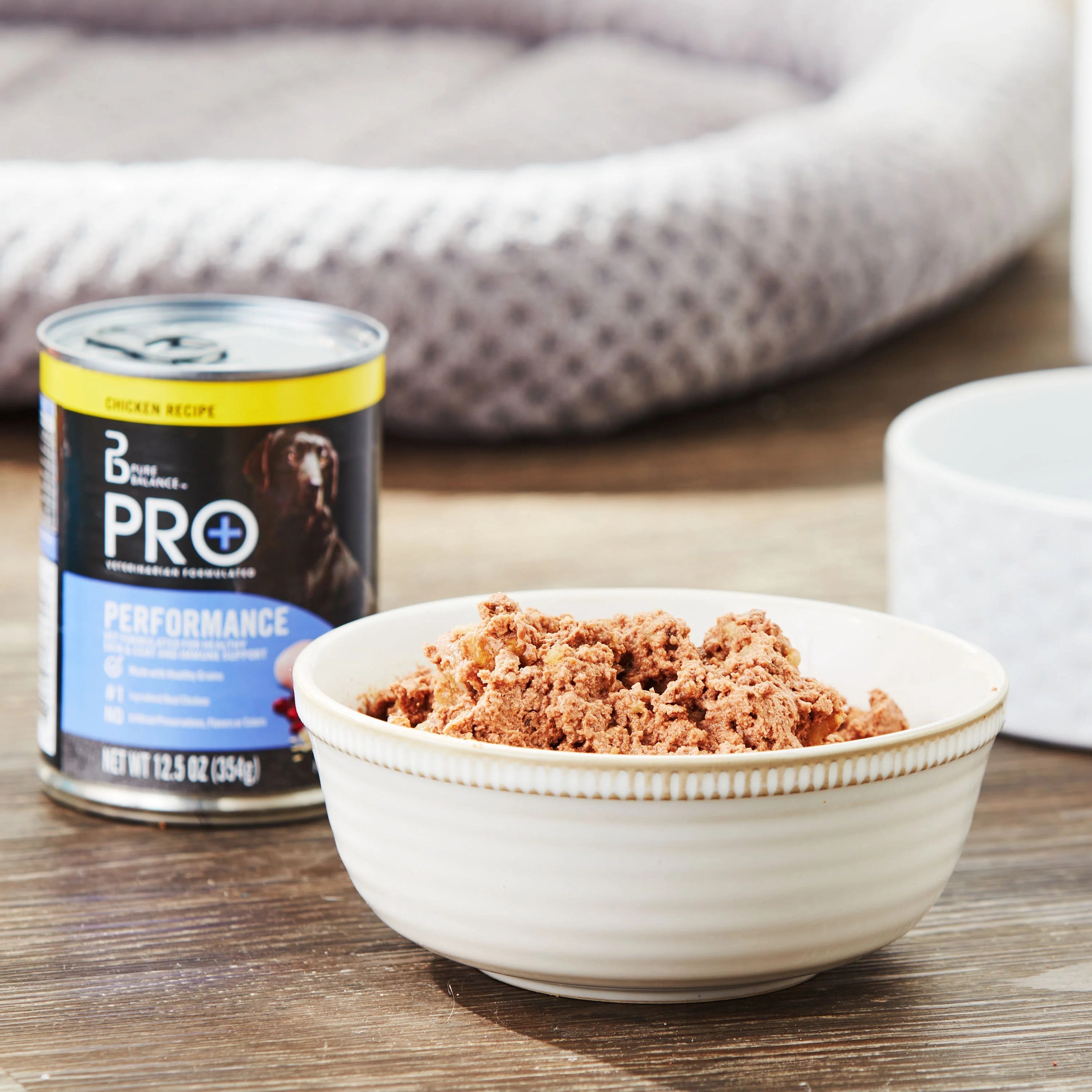 Pure Balance Pro+ Chicken Recipe Wet Dog Food for Performance, 12.5 oz Cans, 6 Pack