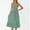 B143 Mint Green plus size summer dresses Clearance Under $5, variant on Cagogo Ladies Summer Spring Smocked A-Line Flowy Tiered Long Maxi Pleated Sun Dresses Wedding Guest Dresses Plus Size Sleeveless Tie Strap Square Neck Going Out White Church Dress