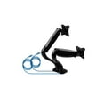 thumbnail image 4 of ErgoMax Counterbalance LCD VESA Universal Tilt 2-Screen Desk Mount w/USB Port, 23.4 Inch Tall, 4 of 6