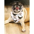 thumbnail image 2 of Hugs And Kisses Doggie Pattern Bandana  -Image by Shutterstock,  Large, 2 of 4