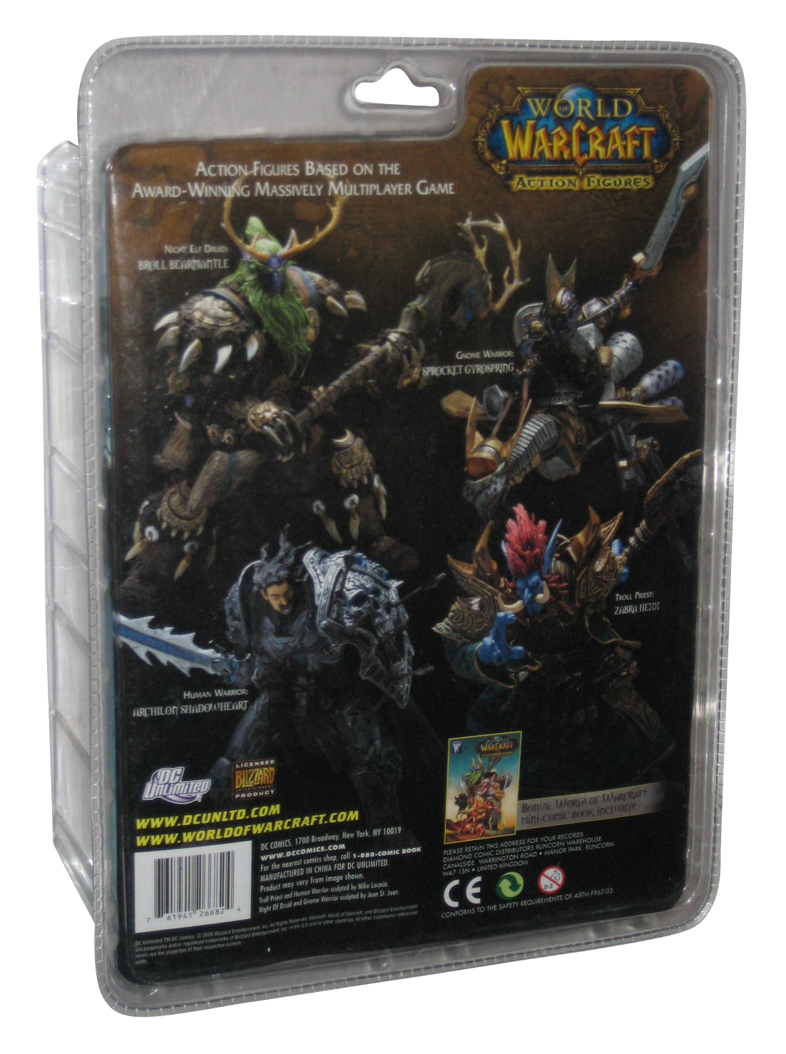 World of Warcraft Series 2 Sprocket Gyrospring Action Figure (Gnome Warrior) - image 2 of 2