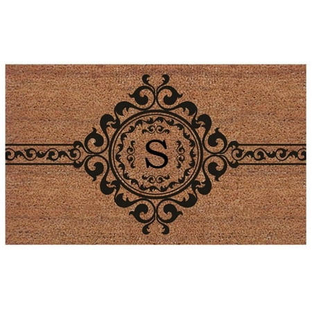 Calloway Mills Garbo Monogram Outdoor Doormat Extra Thick 2 X 3
