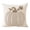 A001- A, variant on Pumpkin Throw Pillow Cover, Textured Embroidered White Pumpkin Decor Design, for Fall Halloween Decor Home Couch Porch, Holiday Gift for Family Friends, Soft Linen Blend, 18X18
