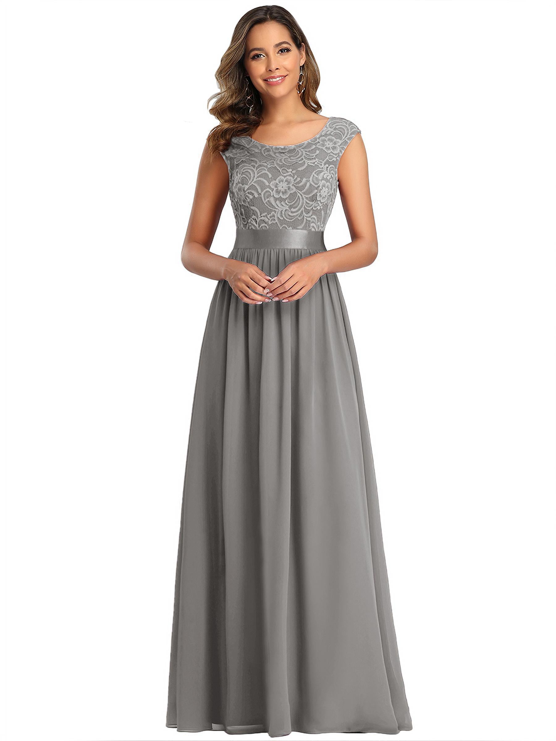Long Chiffon Bridesmaid Formal Gown Ball Party Dress Cocktail Evening Prom 6-30 
