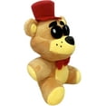 thumbnail image 5 of STEZYO FNAF Toy Freddy Plushie Fazbear 7.86IN Toys Five Night at Freddy Golden Bear Nightmare Freddy Plush FNAF Plush Kid's Toy Stuffed Animal (Golden Black Hat), 5 of 6