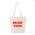 thumbnail image 6 of CafePress - Such Fun! Tote Bag - Unisex Canvas Tote Bag, Beige, 1-Piece, 6 of 7
