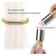 thumbnail image 4 of 4 Pack Strong Magnetic Curtain Tiebacks Modern Simple Style Drape Tie Backs Convenient Decorative Weave Rope Curtain Holdback for Thin or Thick Home & Office Window Drapery (Gold), 4 of 5