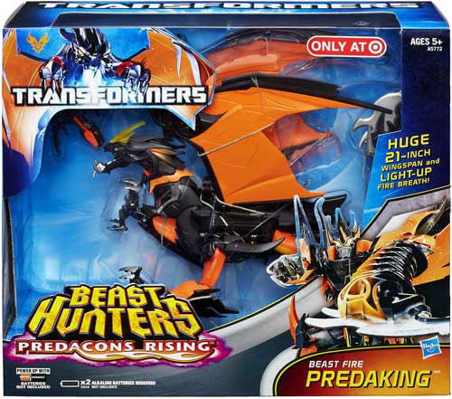 Transformers Beast Hunters Predacon Leader Class Fire Predaking 21" Wingspang210 for sale online 