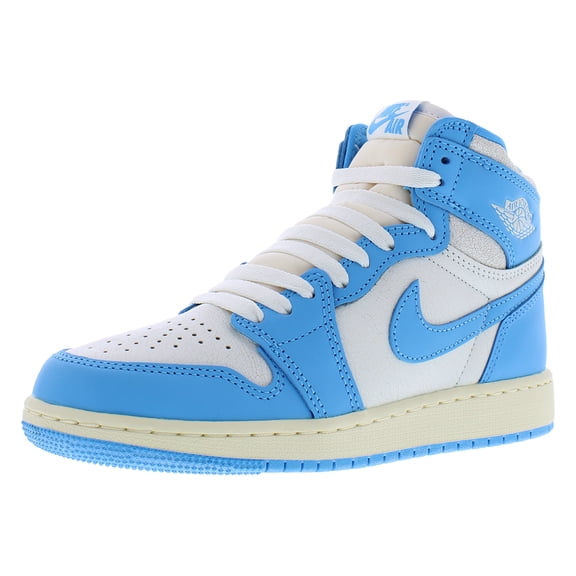 Big Kid's Jordan 1 Retro High OG DK Powder Blue (FD1437 402) - 4.5