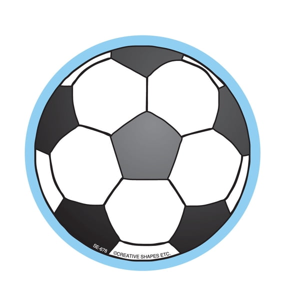SHAPES ETC. Mini Notepad - Soccerball
