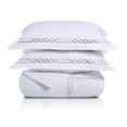 thumbnail image 2 of Superior 200 Thread Count Duvet Cover Set, King/ Cal King, White, 2 of 5