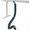 Blue, variant on ARES WING Under Desk Cable Management Spine, Screw On Vertebrae Cable Management for Standing Desk, Length Adjustable Cord Organizer with 20 Modular Vertebrae for Office and Gaming Desks, Blue