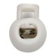 thumbnail image 5 of Qarigey Tope de plástico de 100 piezas, cordón de cordón, topes de bloqueo, sujetador de resorte, palanca de cuerda para bolsa, ropa, blanco Blanco 8 2.2*1.75 2piezas, 5 of 6