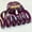 【Grape Purple】, variant on 3.7-inch women's pumpkin hair clip, Giant turtle shell hair clip, suitable for thick hair, With anti slip and sturdy claws,1PCS ,Red