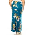 thumbnail image 4 of Women's Plus Size Printed High Waisted A-Line Maxi Skirt with Foldable Waistband - Relax, 4 of 7
