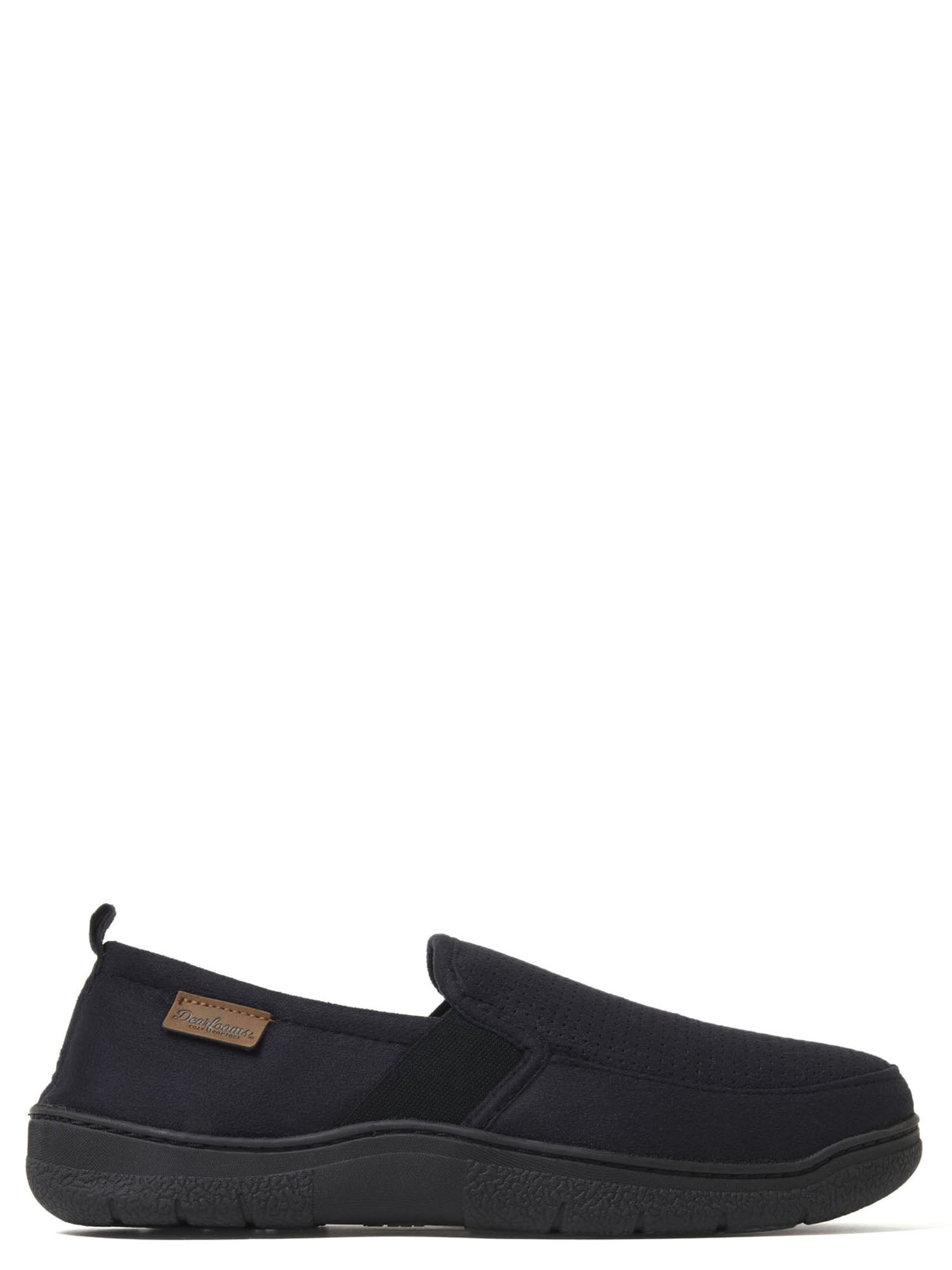 New! Dearfoams Black Knit Clog Slip On Indoor Outdoor Slippers Mens Large 11/12 Amazon.com | Dearfoams Men main image 3