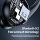 thumbnail image 2 of Audífonos estéreo con gancho para la oreja intrauditivos TWS compatibles con Bluetooth (negro), 2 of 5