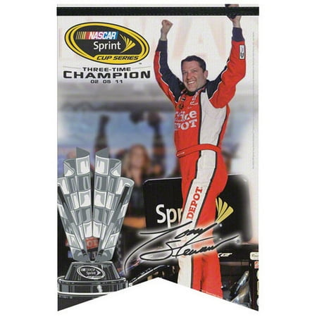 Tony Stewart #14 2011 NASCAR Sprint Cup Series Champion 17x26 Premium Banner
