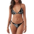 thumbnail image 1 of Disketp Vintage Black white Plant skull para Bañador de Dos Piezas para Mujer, Bikini Sexy Halter String, Conjunto de Bikini en Triángulo, 1 of 6
