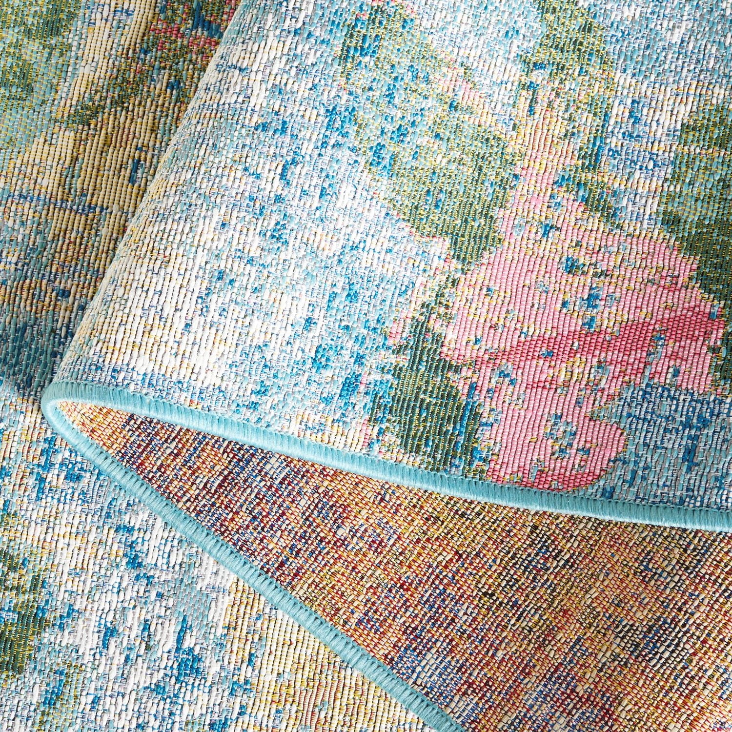 SAFAVIEH Barbados Cedric Floral Indoor/Outdoor Area Rug