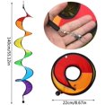 thumbnail image 2 of 1 Pc Colorful Spiral Windmill Tent Wind Spinner for Garden Home Decorations (Color), 2 of 5