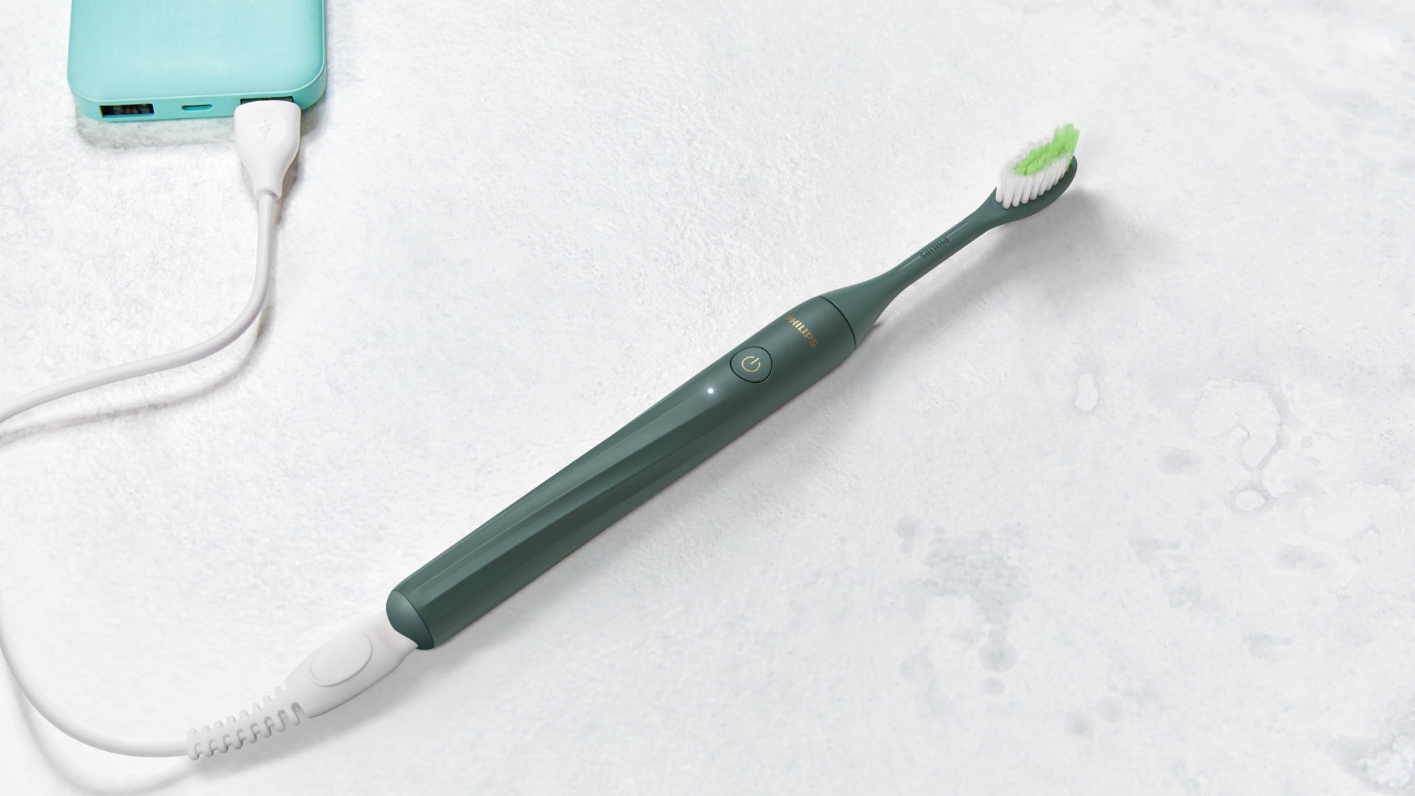 Philips One by Sonicare Rechargeable Toothbrush, Sage, HY1200/28
