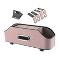 thumbnail image 3 of AMLESO Auto Seat Back Organizer Tissue Holder Car Organizer Road Trips with Hooks Hanger Car Tissue Holder Backseat Water Cup Holder Pink, 3 of 7