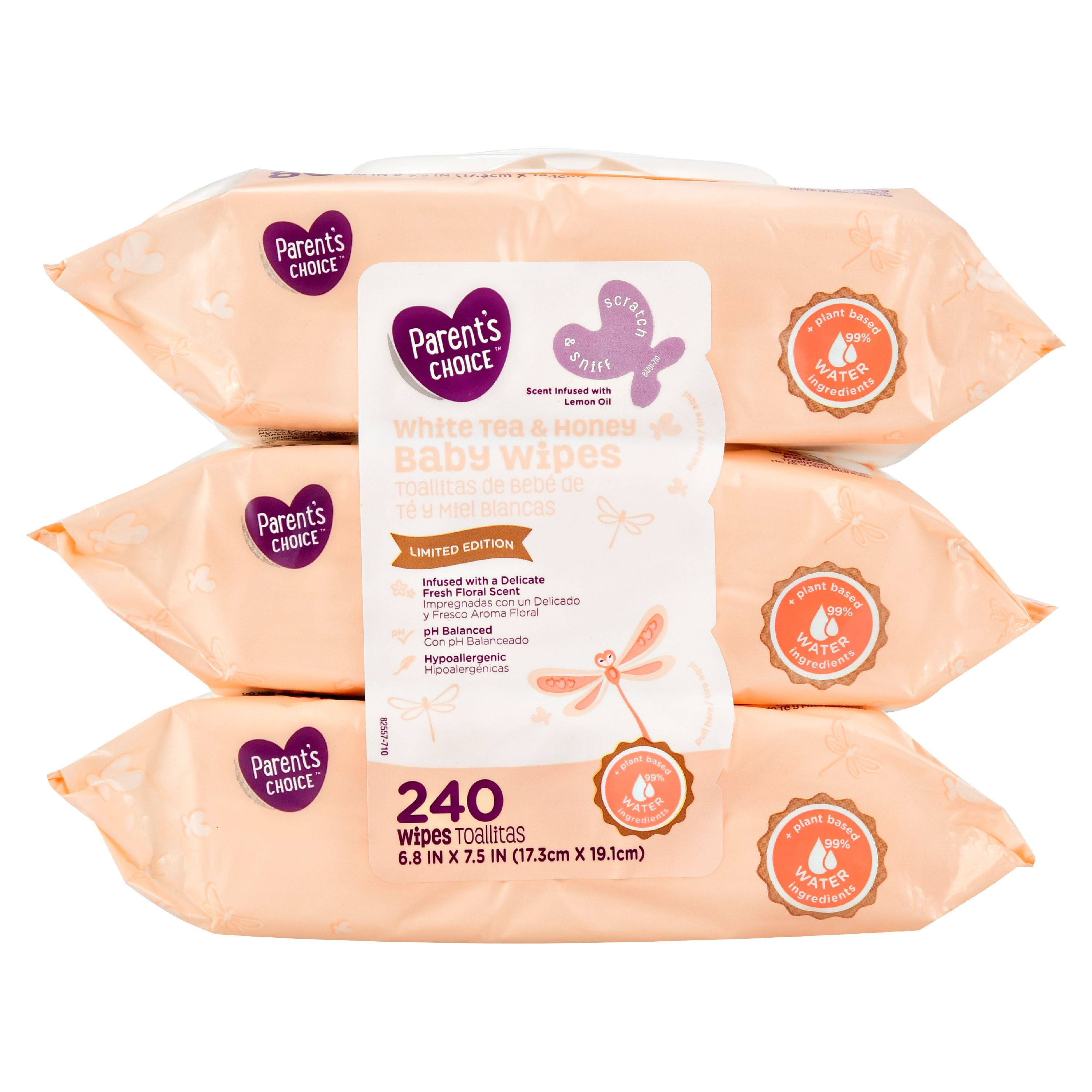 walmart baby wipes parents choice