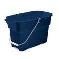 thumbnail image 2 of Rubbermaid 1793555 14 Quart Royal Blue Roughneck Cleaning Bucket - Quantity of 3, 2 of 3