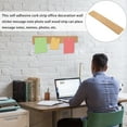 thumbnail image 2 of 4 Pcs Adhesive Cork Strips Ornament Cork Bulletin Bars Bulletin Board Cork Strips Photo Wall Cork Strips Office, 2 of 6