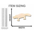 thumbnail image 2 of Unfinished Wood Platypus Shape - Animal - Craft - up to 46" DIY 10" / 1/8", 2 of 3