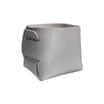 thumbnail image 2 of Kearding DIY holder easy to carry desktop pen box storage office leather Nordic ins storage DIY desktop box holder minimalist Almacenamiento y organización del hogar gris 9*9*10 CM, 2 of 6