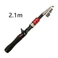 thumbnail image 2 of ruzhgo High Sensitivity Thickened Fishing Pole Stable and Durable Fishing Pole for River Pond Fishing Using, 2 of 9