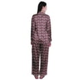 thumbnail image 3 of Moomaya Pajama Shorts With Pockets For Women Printed Sleepwear Pajama Nightdress, 3 of 6