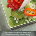 thumbnail image 4 of CounterArt Nature's Grace Red Floral 3mm Glass Cutting Board 10" by 8", 4 of 7