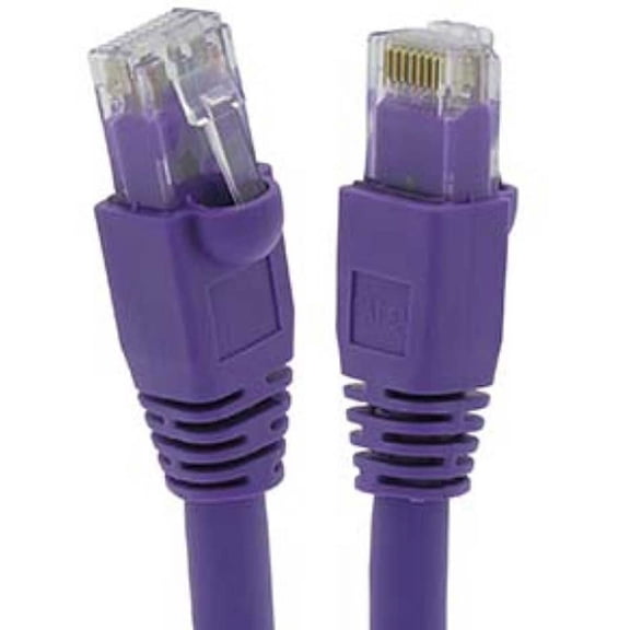 SF Cable Cat6A UTP Ethernet Cable, 50 feet-Purple