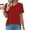 Red, variant on VgaVtl Tunic T Shirts Women Short Sleeve Juniors Topss Loose Casual Retro Polka Dots Vacation Shirts,Red S