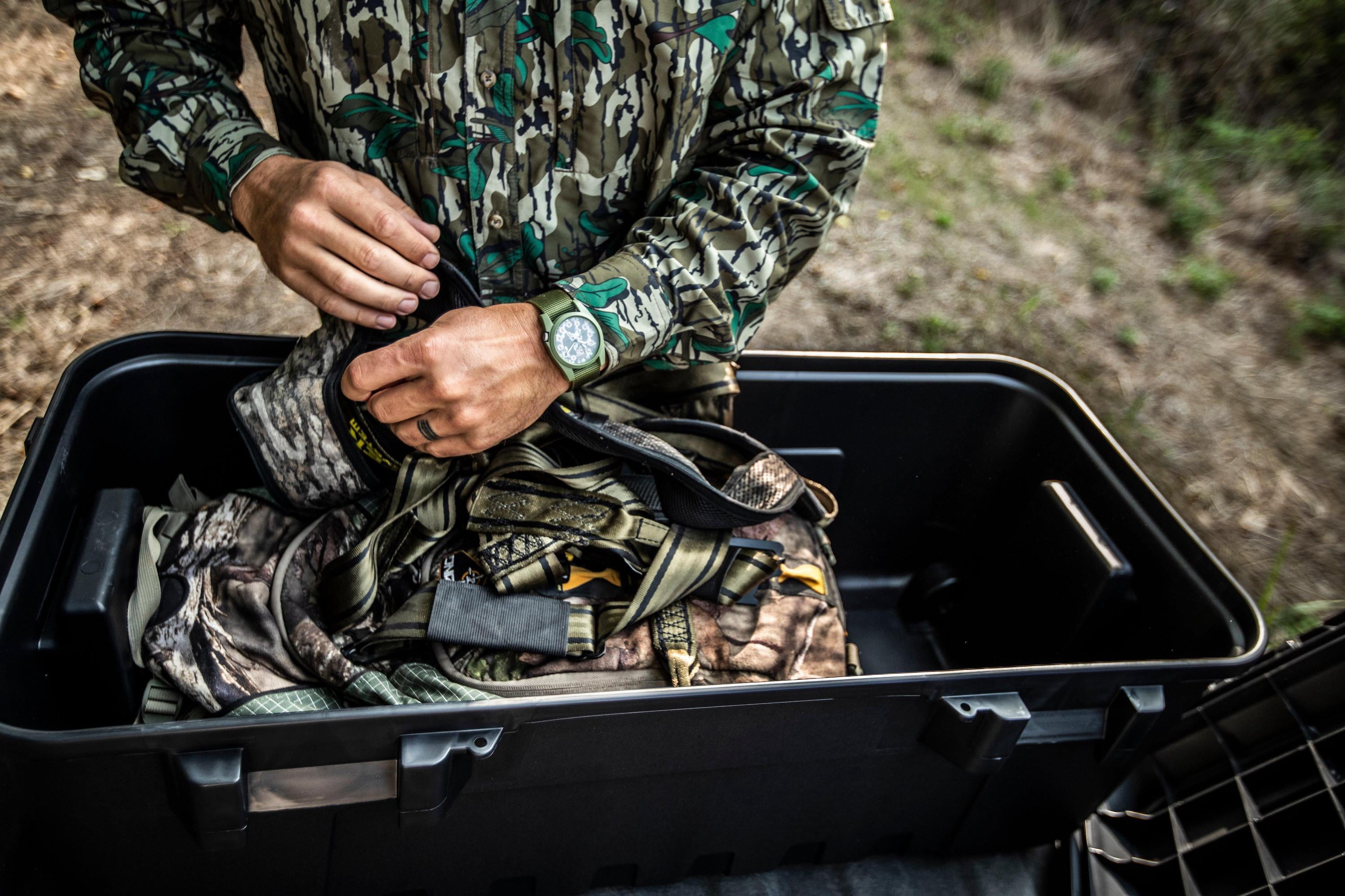 Plano Sportsman's Trunk, Large 2 Pack, Olive Drab, Lockable Storage Box