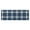 Navy White Plaid, variant on Pink Purple Checkered Pattern Kitchen Rug Mat,Kitchen Runner Rugs Non Skid Washable,Decorative Kitchen Floor Mats for Kitchen,Sink,Laundry,17"x47.2"