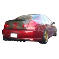 thumbnail image 3 of Ikon Motorsports Compatible with Infiniti G35 M25 M37 Sedan Rear Bumper Lip Diffuser 7 Fin Gloss Black ABS, 3 of 7