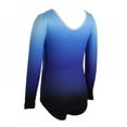 thumbnail image 4 of GYRATEDREAM Gymnastics Leotards for Girls Long Sleeve Colorful Sparkle Leotard for Girl 5-12 Years, 4 of 13