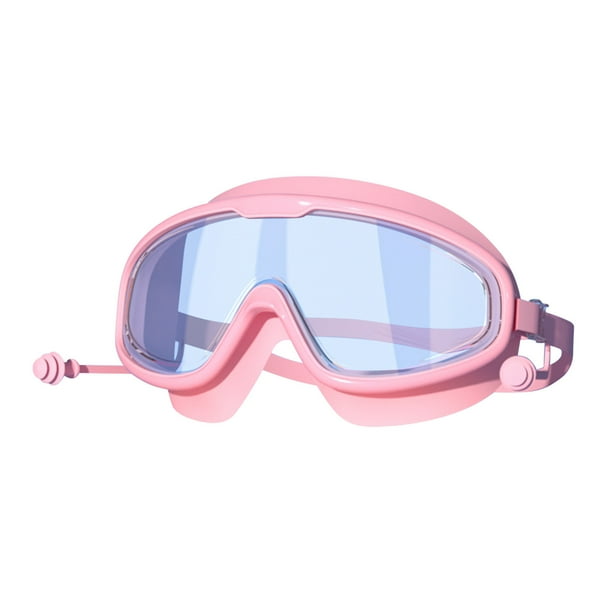 Gafas de Natación para Niños Gafas de Natación con Marco Grande, Impermeable de Alta Definición Y Protección Ocular, Equipo de Gafas de Natación de Moda para Estudiantes