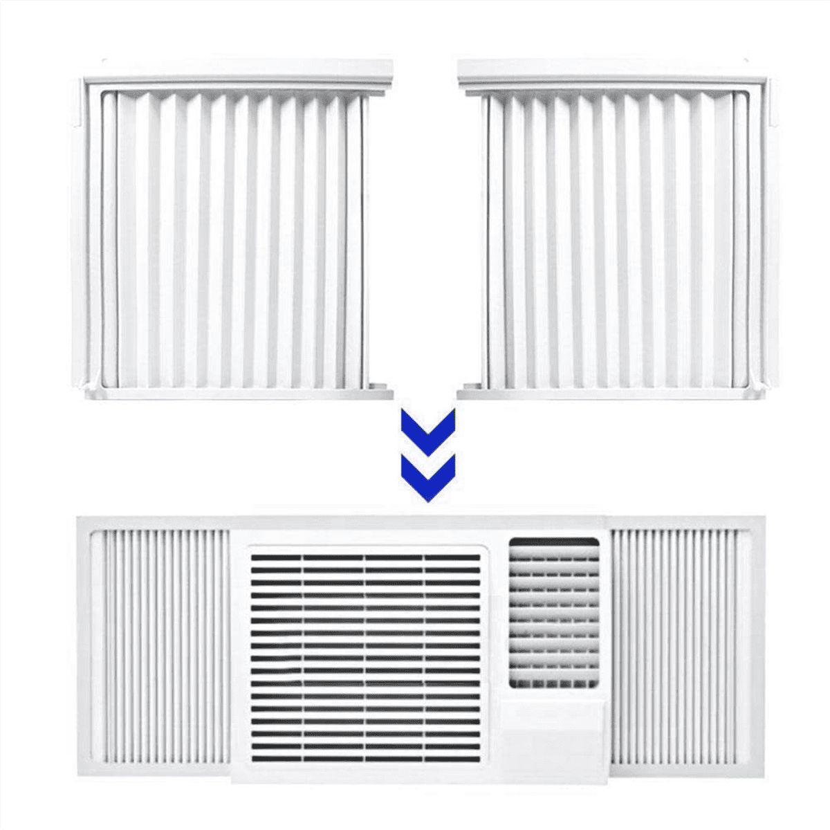 AC Side Panels AC Accessories for Window Air Conditioner Accordion Filler Kit