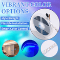 thumbnail image 4 of LED Magic Light with Full Color 5v Built-in Light Strip Smart Color Soft LED RGB Atmosphere Decorative Light 96 Light, 4 of 7