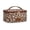 Leopard, variant on Wrangler Travel Makeup Bag 2pcs Set Large Cosmetic Bag with Makeup Brush Holder Portable Make Up Organizer, Turquoise